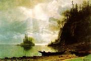 Albert Bierstadt The Island USA oil painting artist